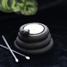 Load image into Gallery viewer, Snake Tealight Candle Holder Gothic Homeware