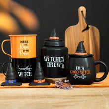 Load image into Gallery viewer, Witch Hat Salt And Pepper Shakers Witchy Goth Homeware