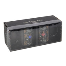 Load image into Gallery viewer, The Lovers Tarot Couples Black Mug Set Witchy Goth Homeware