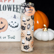 Load image into Gallery viewer, Spooky Spiced Pumpkin Tube Candle