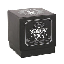 Load image into Gallery viewer, Gothic Decor 'Midnight Moon' Bergamot & Neroli Scented Candle