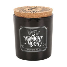 Load image into Gallery viewer, Gothic Decor 'Midnight Moon' Bergamot & Neroli Scented Candle