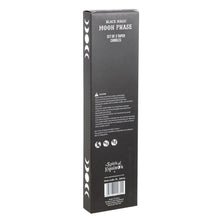 Load image into Gallery viewer, Set of 3 Black Magic Moon Phase Taper Candles
