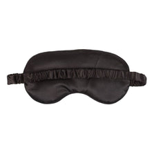 Load image into Gallery viewer, Gothic I'm Not a Morning Person Black Satin Sleep Mask