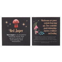 Load image into Gallery viewer, Magical Red Jasper Crystal Mushroom