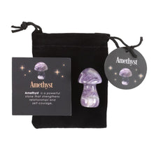 Load image into Gallery viewer, Magical Amethyst Crystal Mushroom