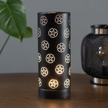 Load image into Gallery viewer, Black Pentagram Aroma Lamp