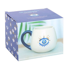 Load image into Gallery viewer, All Seeing Eye Rounded Mug Witchy Boho Decor