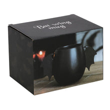 Load image into Gallery viewer, Bat Wing Black Rounded Mug