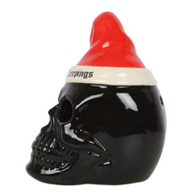 Load image into Gallery viewer, Seasons Creepings Skull Tealight Holder Goth Homeware