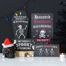 Load image into Gallery viewer, Spooky Little Christmas Hanging Sign