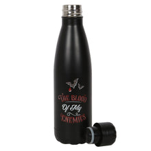 Load image into Gallery viewer, The Blood Of My Enemies Metal Water Bottle 500ml