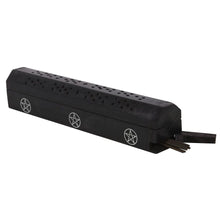 Load image into Gallery viewer, Pentagram Wooden Black Pepper Incense Box Set