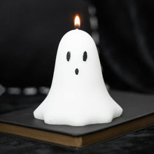 Load image into Gallery viewer, 10cm Unscented Ghost Candle
