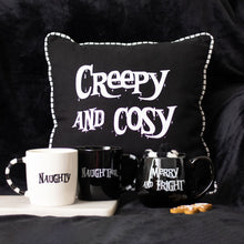 Load image into Gallery viewer, 35cm Square Creepy &amp; Cosy Cushion
