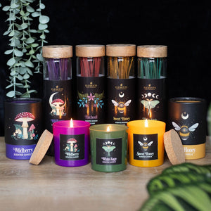 Witchy Forest Mushroom Wildberry Scented Candle