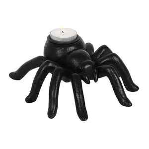 Black Spider Tealight Holder