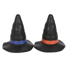 Load image into Gallery viewer, Witch Hat Salt And Pepper Shakers Witchy Goth Homeware
