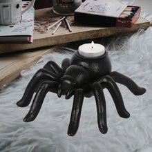 Load image into Gallery viewer, Black Spider Tealight Holder
