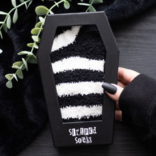 Load image into Gallery viewer, Striped Socks in Coffin Gift Box
