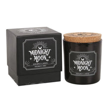 Load image into Gallery viewer, Gothic Decor &#39;Midnight Moon&#39; Bergamot &amp; Neroli Scented Candle
