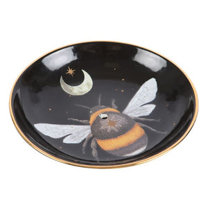 Forest Bee Ceramic Incense Plate