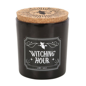 Gothic 'Witching Hour' White Sage Scented Candle