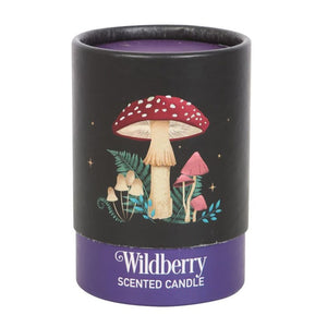 Witchy Forest Mushroom Wildberry Scented Candle