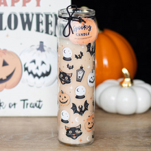 Load image into Gallery viewer, Spooky Spiced Pumpkin Tube Candle
