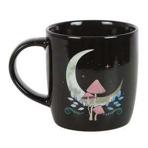 Gothic Mushroom Forest Mystical Moon Mug