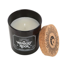 Load image into Gallery viewer, Gothic Decor &#39;Midnight Moon&#39; Bergamot &amp; Neroli Scented Candle
