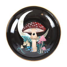 Load image into Gallery viewer, Forest Mushroom Ceramic Incense Plate
