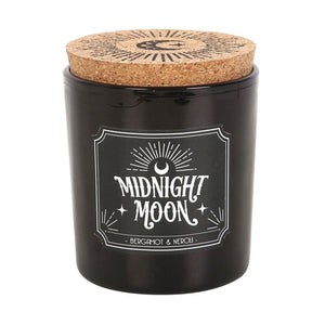 Gothic Decor 'Midnight Moon' Bergamot & Neroli Scented Candle