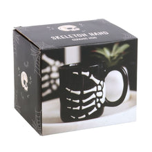 Load image into Gallery viewer, Skeleton Hand Mug
