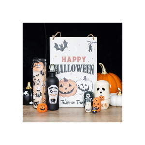 Spooky Spiced Pumpkin Tube Candle