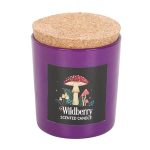 Witchy Forest Mushroom Wildberry Scented Candle