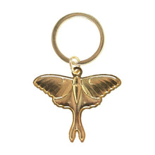 Load image into Gallery viewer, Witchy Luna Moth Keyring
