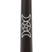 Load image into Gallery viewer, Set of 3 Black Magic Triple Moon Taper Candles
