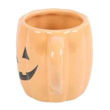 Load image into Gallery viewer, Jack-o&#39;-Lantern Pumpkin Shaped Mug
