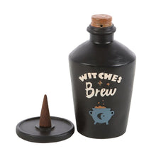 Load image into Gallery viewer, Witches Brew Potion Bottle Incense Cone Burner
