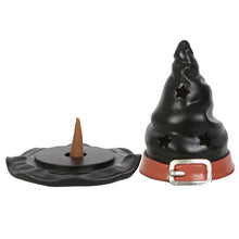 Load image into Gallery viewer, Witch Hat Incense Cone Burner Goth Homeware
