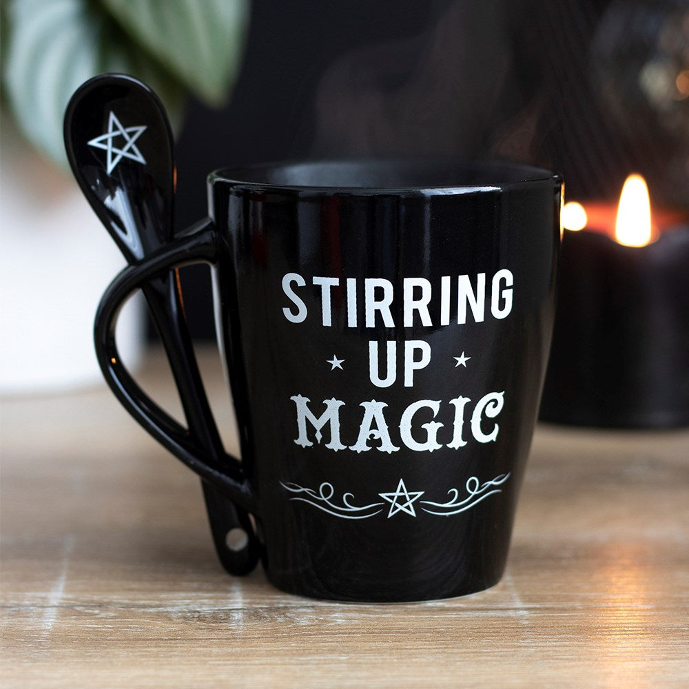 'Stirring Up Magic' Mug and Spoon Set