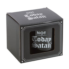 Load image into Gallery viewer, Not Today Satan Mug Goth Homeware
