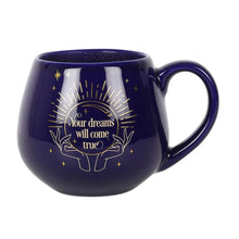 Load image into Gallery viewer, Blue Fortune Teller Colour Changing Mug
