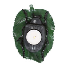 Load image into Gallery viewer, Beetle Tealight Candle Holder Goth Homeware
