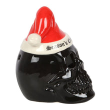 Load image into Gallery viewer, Seasons Creepings Skull Tealight Holder Goth Homeware
