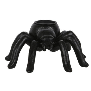 Black Spider Tealight Holder