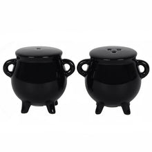 Load image into Gallery viewer, Cauldron Salt &amp; Pepper Shaker Cruet Set
