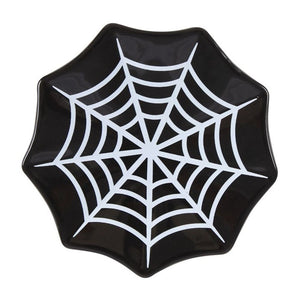 Spiderweb Trinket Dish Gothic Home Decor