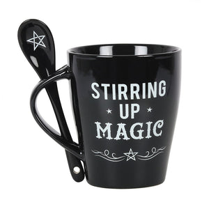 'Stirring Up Magic' Mug and Spoon Set